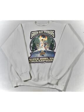 Vintage Green Bay Packers Super Bowl Starter Brand 90s Sweatshirt Size 2X-Large
